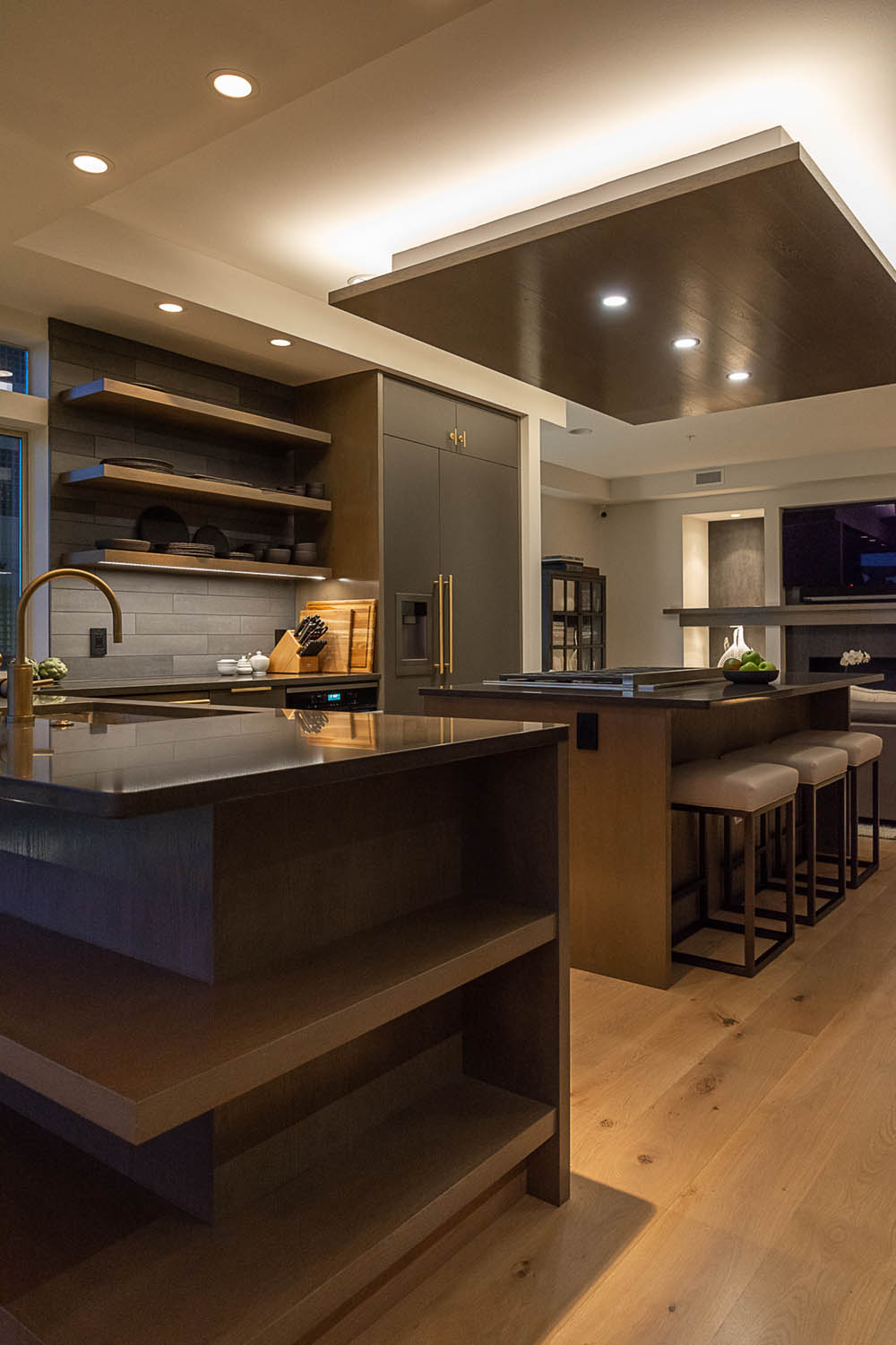Modern luxury: whole-home remodel with open layout, high-end finishes, and harmonious design.
